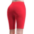 thumbnail image 4 of Made by Olivia Women's Basic Solid Active Yoga Biker Shorts, 4 of 5