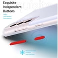 thumbnail image 4 of Zero Serie for Samsung Galaxy S21 Case 5G, [Wireless Charging Support] [Translucent Matte Thin Phone Case] Shockproof Slim Cover 6.2'', White, 4 of 14
