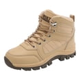thumbnail image 5 of Pandaie Women's High Top Ankle Boots Comfortable Lightweight Outdoor Trekking Walking Work Sneakers Lace up Non Slip Lug Sole Hiking Shoes Size 6‑11, 5 of 5