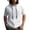 White, variant on Men's Short Sleeve Hooded Shirts Workout Gym Muscle Cut Off Shirts with Drawstring Solid Color Bodybuilding Hoodies Pullover Tops with Pocket