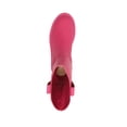 thumbnail image 4 of Schutz Jacy Hot Pink Pull On Mid Calf Lug Sole Moto Fashion Bootie Ankle Boots (Hot Pink, 7.5), 4 of 6
