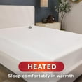 thumbnail image 2 of Restful Heated Mattress Pad - Twin, White, 2 of 8