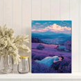 thumbnail image 2 of Lotus Flower Water Lily Canvas Print Zen Style Home Wall Decor, 2 of 8