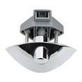 thumbnail image 5 of 14-16mm Half-Moon Rv Latch Button Push Lock Motorhome Cabinet for Yachts Trailer Silver, 5 of 9