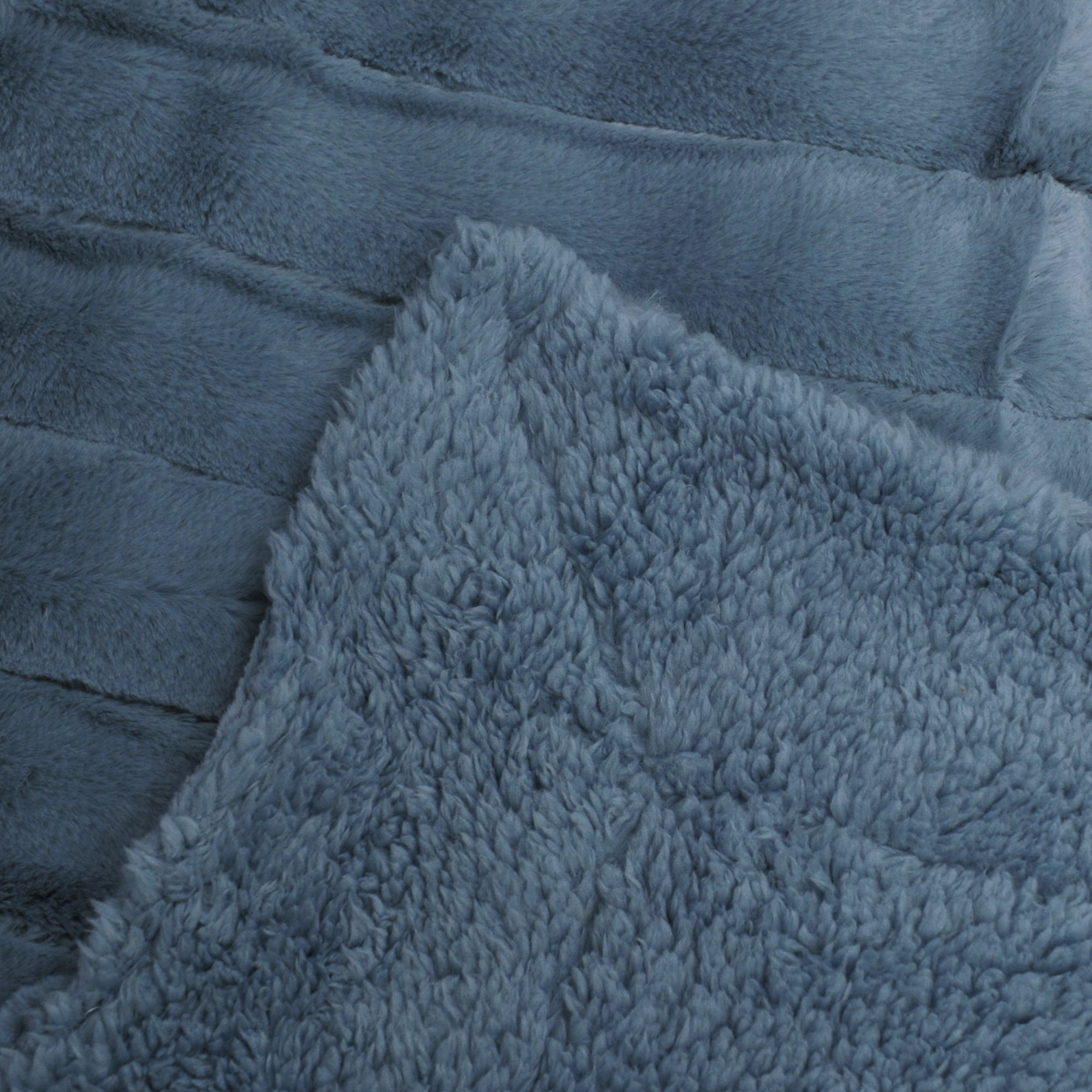 Home Soft Things Super Soft Decorative Throw Blanket - Blue Mirage - 50" x 60"