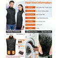 thumbnail image 5 of Hjdhs Women Electric Charging Heating Vest Rechargeable Warming Heat Vest Unisex (2XL/3XL), 5 of 6