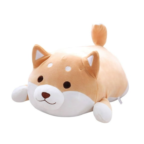 Cute Sleeping Dog Doll Cartoon Cushion Plush Lovely Toy Gift for Home Living Room Kids Room Office