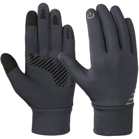 Kids Winter Gloves Boys Girls Touchscreen Gloves Fleece Sports Gloves Bike Gloves for Children 4-6