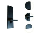 thumbnail image 6 of Almencla Wall Sconce Candle Holder Wooden Wall Candle Sconce for Pathway Porch Office Black, 6 of 8