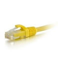 thumbnail image 3 of C2G 5ft Cat6 Snagless Unshielded (UTP) Ethernet Network Patch Cable - Yellow, 3 of 5