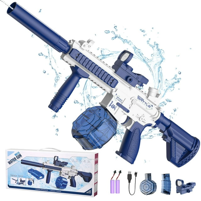 Pistola de agua eléctrica Hugeway automática de largo alcance de 10 m