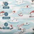 thumbnail image 4 of Bare Home Luxury 100% Cotton Flannel Queen Sheet Set, Deep Pocket, 4-Piece, Polar Bears, 4 of 10