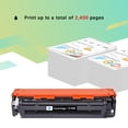 thumbnail image 3 of AAZTECH 4-Pack Compatible Toner Cartridge for Canon 131IIK imageCLASS MF8280Cw MF628Cw MF624Cw LBP7110C Printer (Black), 3 of 11