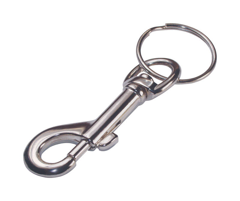 Details about   Vintage Men Stainless Steel Keychain Key Ring Holder Handmade Waist Hook Clip 