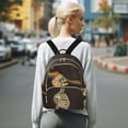 thumbnail image 7 of FORMRS Mini Backpack Purse for Women Travel Daypack Casual Shoulder Bag, Skeleton Stripes, 7 of 7