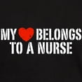 thumbnail image 3 of CafePress - My Heart Belongs To A Nurse Dark T Shirt - Men's Classic Graphic Cotton T-Shirt, 3 of 4