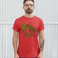 thumbnail image 3 of Tee Hunt T-Rex Hates Christmas T-Shirt Funny Dinosaur Xmas Eve Festive Men's Tee, 3 of 5