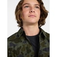 thumbnail image 4 of Weekend Academy Boys Button Down Shirt with Short Sleeves, Sizes 4-18, 4 of 5