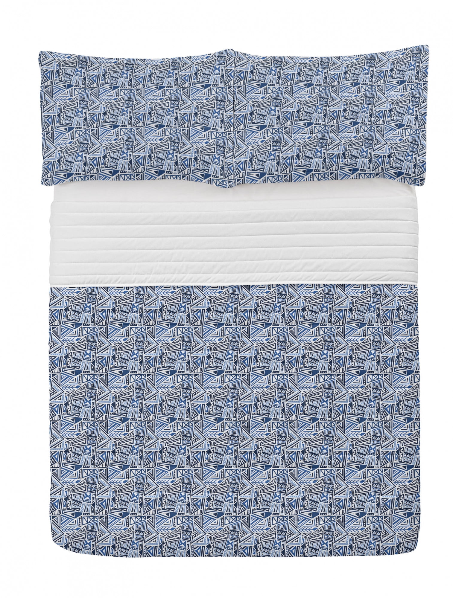 Quirky Microfiber Bedspread Set, Retro African Funky Culture Symbolic