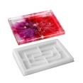 thumbnail image 5 of mnjin for rectangle tray resin silicone molds tray large molds epoxy molds casting resin casting home diy a, 5 of 9