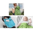 thumbnail image 2 of 2026 Multifunctional Baby Carrier Cover Hooded Cartoon Cloak Windproof Thicken Stroller Cover Baby Newborns Sling Wrap, 2 of 3