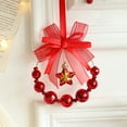 thumbnail image 5 of Mecorevxz Christmas Car Wreath Hanging Balls Bow Door Hanging Christmas Tree Ambience Decoration Scene Arrangement, 5 of 7