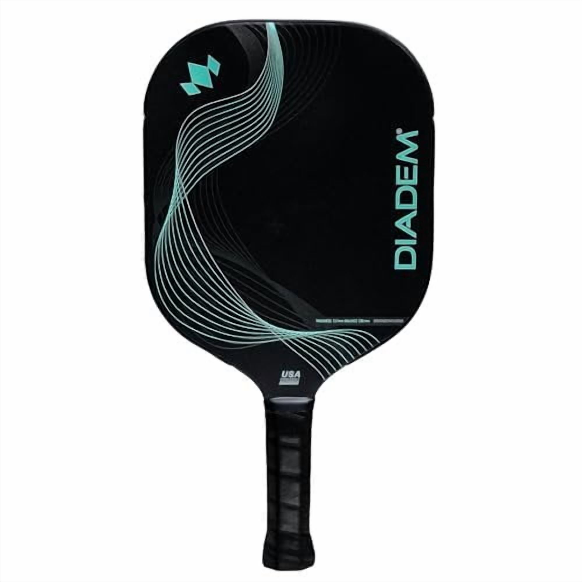 Diadem Icon Infinity Max Pickleball Paddle  Large Sweet Spot  Dual Foam Core & Carbon Fiber  Maximum Power, Control, and Spin  High Performance with Replaceable Edge Guard Mint