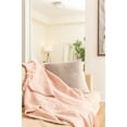thumbnail image 3 of Fabstyles  Chenille Basket Weave Polyester Throw Blanket Steel Grey, 3 of 4