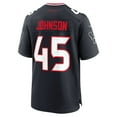 thumbnail image 3 of Men's Nike Jakob Johnson  Navy Houston Texans Team Game Jersey, 3 of 6