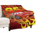 thumbnail image 1 of Manta de Lightning McQueen, manta de tela de superficie vertical súper suave de varios tamaños, acogedora y cálida, adecuada para cama, sofá, campamento, viajes, para todas las estaciones, liviana y, 1 of 8
