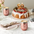 thumbnail image 2 of 50th Birthday Gifts for Women - 50th Birthday Wine Tumbler for Women, 12oz Insulated Wine Tumbler with Lid and Straw, 50 Years Old Birthday Gifts for Anniversary Decorations (Rose Gold), 2 of 6