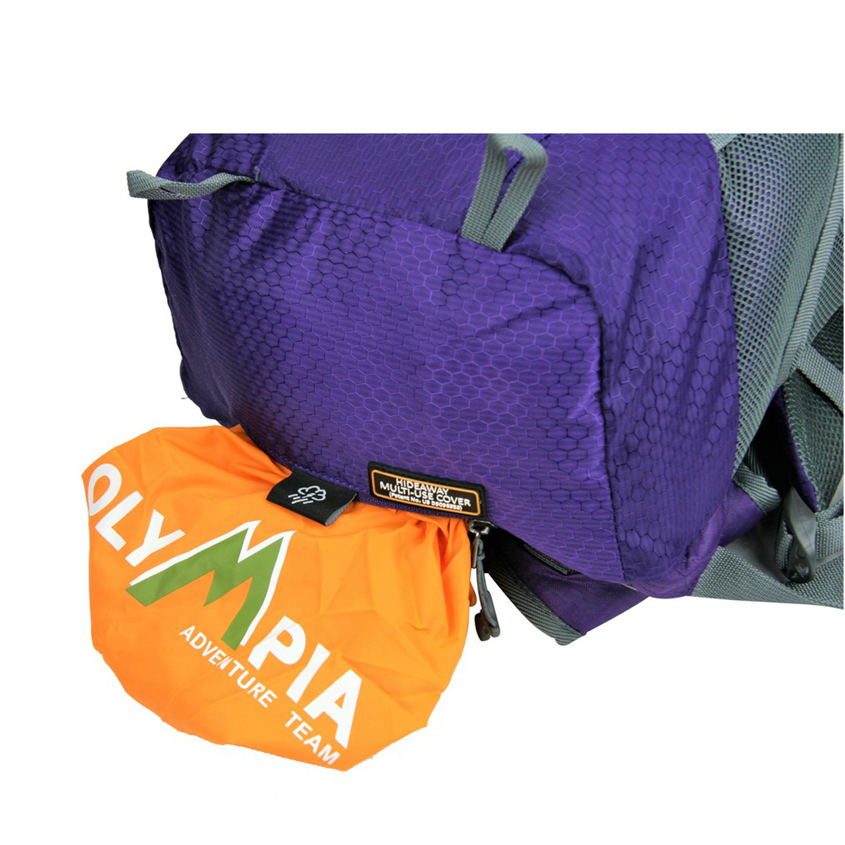 Purple Olympia Explorer 22L Hiking Hiking Backpack w/ Built  display picture 2