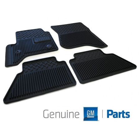 Oem Black Rubber Floor Mat Set For Chevrolet Silverado Gmc Sierra