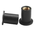 thumbnail image 4 of Fule 10X Motorcycle Windshield Rubber Nuts/M5/M6 Vibration Damper Panel Mounting 5mm M5 Rubber Nuts For Most Windshields, 4 of 10