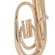thumbnail image 3 of Miniature Tuba Model Brass Gold Plated Euphonium Mini Miniature Tuba Musical Instrument Model Gift With Base, 3 of 3