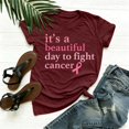 thumbnail image 6 of IMENGL Women Short Sleeve T-Shirts Basic Neck Printed Graphic Tee Daily Outfits Casual Loose Tops for Women Short Sleeve,M-XXXL, 6 of 6