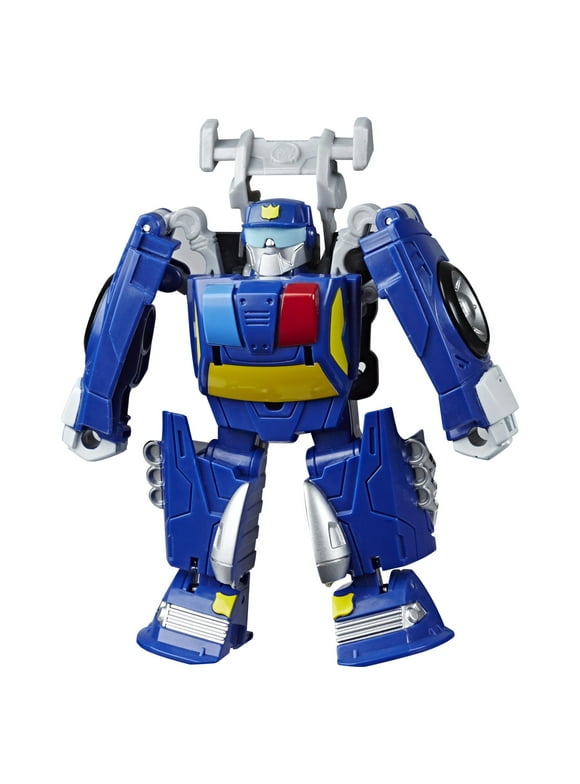 Transformers: Rescue Bots Academy Chase the Police-Bot Preschool Kids Toy Action Figure for Boys and Girls Ages 3 4 5 6 7 and Up (4.5)