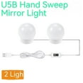 thumbnail image 1 of Led Makeup Mirror LightsDimmable High Brightness Eye Caring InfraredVanity Mirror Lights, 1 of 9