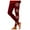 Wine, variant on Zhanying Women's Ugly Christmas Leggings Cute Funny Slimming Hip-Lifting Cut Clothes for Women Black L