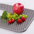 thumbnail image 5 of Kitchen Sink Bottom Protector Mats Heat Resistant Sink Divider Mat Easy to Clean, 5 of 11