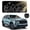 line flower, variant on Windshield Sun Shade for Car, 63"x28.5" Universal Fit Front Window Sunshade with Double Steel Ring Frame, UV Protection Windshield Cover with Storage Pouch