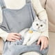thumbnail image 5 of Apron for pet carrier, apron for cat transporter – for cats with hands cat harness, washable pet carrier accessory, 5 of 5