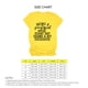 thumbnail image 4 of Camiseta holgada informal elástica con cuello redondo y estampado de letras de manga corta para mujer para verano, 4 of 4