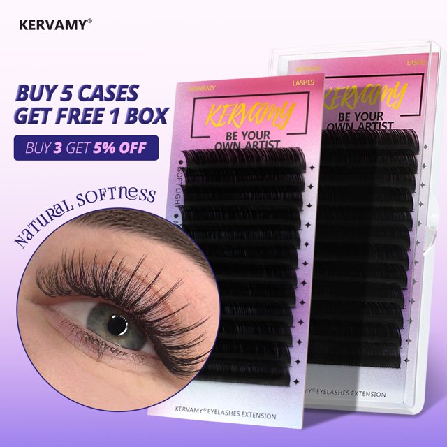 GROINNEYA-3D pestañas naturales, pestañas postizas, esponjosas, suaves, cruzadas, manga, tenue, extensión de pestañas, maquillaje, 7 pares hola suerte unisex