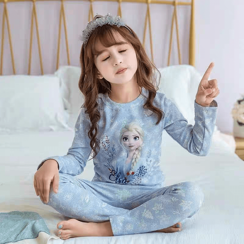 Pyjama Fille Pyjama Reine Des Neiges Femme Pyjama Polaire La Reine