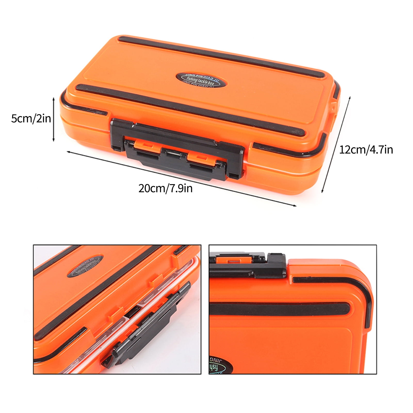Blusea 343pcs Compact Fishing Tackle Kit - All-in-One Freshwater Hooks, Weights, Bobbers in Tackle Box, Fishing Gear Set for Bass Trout Panfish