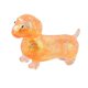 thumbnail image 1 of Juguete antiestrés con forma de perro salchicha, relleno creativo para cestas de Pascua para niños y niñas. Juguete sensorial. Naranja, 1 of 9