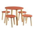thumbnail image 2 of Comedor Circular Estilo Infantil Natura Pino Duduk salmon 1 Duduk Natura, 2 of 2