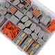 thumbnail image 4 of Suministros Eléctricos 82 Uds Conector De Cableado Conductor PCT Terminales De Conexión Coloridos Con Tornillos De Soporte 11-28AWG ANGGREK Cable Connectors, 4 of 8