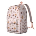 thumbnail image 2 of Bohemian Print Unisex Daypack: Versatile Boho Backpack with Front Pocket for School, College, Work Commute, Travel, Vacation, Lightweight and Stylish, Wonderful Gift, 2 of 5